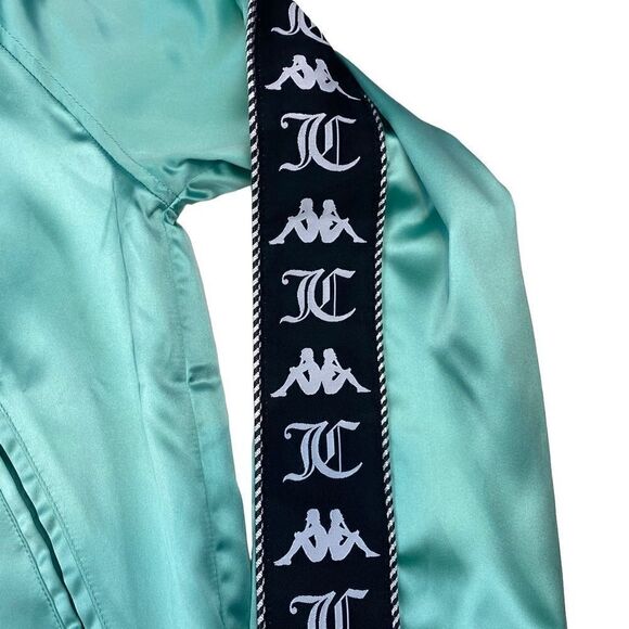 Kappa X Juicy Couture Egira Green Black Athleisure Track Jacket XS NWT - Picture 5 of 9